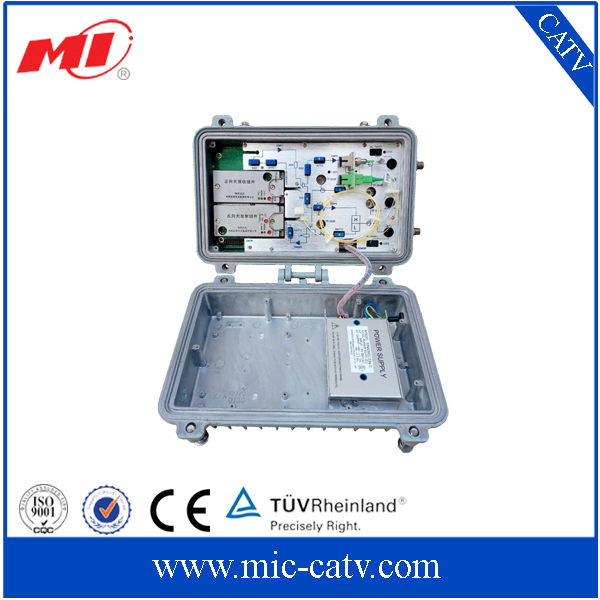 Two-output optical node